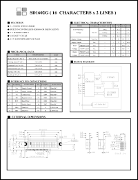 Click here to download SD1602 Datasheet