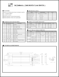 Click here to download SG24064A Datasheet