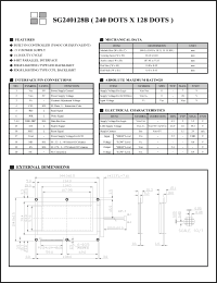 Click here to download SG240128B Datasheet