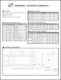 Click here to download SH320240A Datasheet