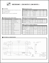 Click here to download SH320240C Datasheet