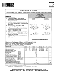 Click here to download GBPC25-005 Datasheet