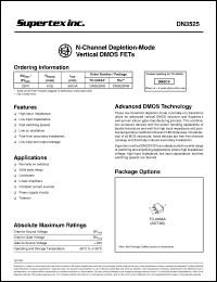 Click here to download DN3525N8 Datasheet