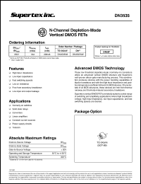 Click here to download DN3535N8 Datasheet