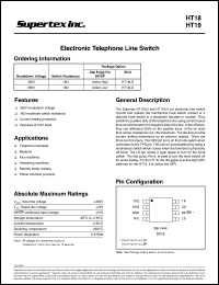 Click here to download HT18 Datasheet