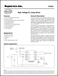 Click here to download HV833X Datasheet