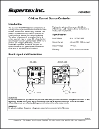 Click here to download HV9906DB2 Datasheet