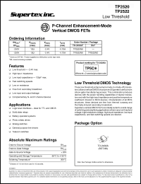 Click here to download TP2520 Datasheet