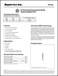 Click here to download VN10 Datasheet