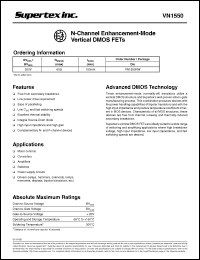 Click here to download VN1550 Datasheet