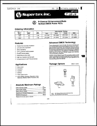 Click here to download VP1116N2 Datasheet