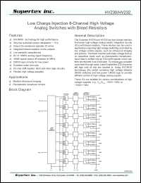 Click here to download HV230 Datasheet
