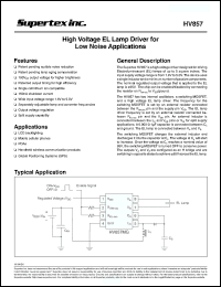 Click here to download HV857 Datasheet