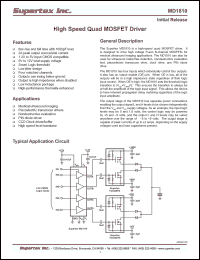 Click here to download MD1810K6-G Datasheet