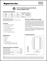 Click here to download VN2222 Datasheet