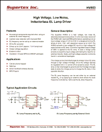 Click here to download HV853K7-G Datasheet