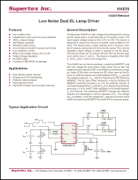 Click here to download HV835K7-G Datasheet