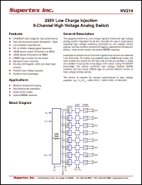 Click here to download HV214FG-G Datasheet