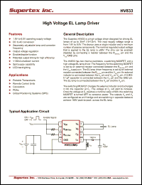 Click here to download HV833_07 Datasheet