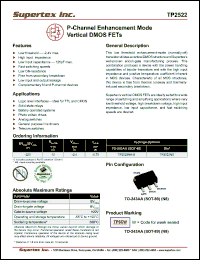 Click here to download TP2522N8-G Datasheet