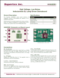 Click here to download HV852DB1 Datasheet