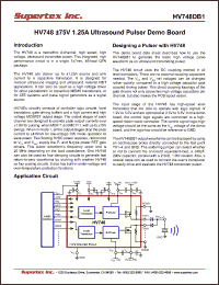 Click here to download HV748DB1 Datasheet