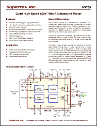 Click here to download HV738K6-G Datasheet
