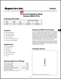 Click here to download DN2624 Datasheet