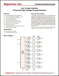 Click here to download HV220 Datasheet