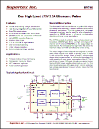 Click here to download HV746K6-G Datasheet