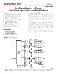 Click here to download HV2701 Datasheet