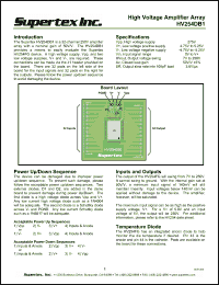 Click here to download HV254DB1 Datasheet