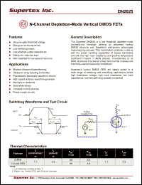 Click here to download DN2625 Datasheet