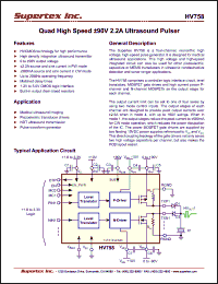 Click here to download HV758FB-G Datasheet