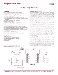 Click here to download HV858MG Datasheet