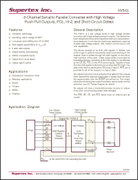 Click here to download HV513K7-G Datasheet