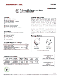 Click here to download TP5322K1 Datasheet