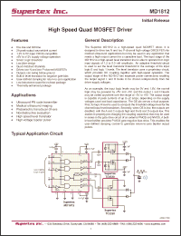 Click here to download MD1812K6-G Datasheet