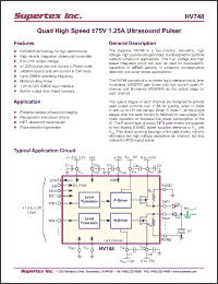 Click here to download HV748K6-G Datasheet