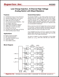 Click here to download HV2303 Datasheet