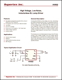 Click here to download HV852MG-G Datasheet