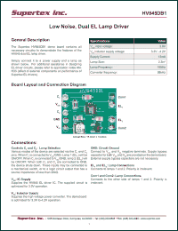 Click here to download HV845DB1 Datasheet