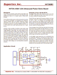 Click here to download HV739DB1 Datasheet