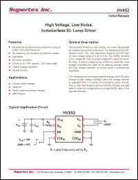 Click here to download HV852K7-G Datasheet