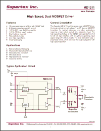 Click here to download MD1211LG-G Datasheet