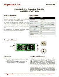 Click here to download HV9910DB6 Datasheet