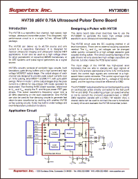 Click here to download HV738DB1 Datasheet