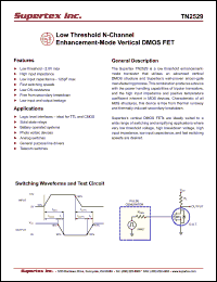 Click here to download TN2529K6-G Datasheet