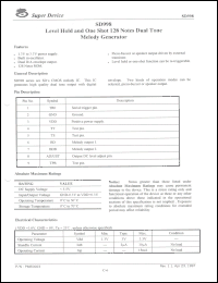 Click here to download SD998 Datasheet