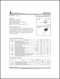 Click here to download SFP730 Datasheet